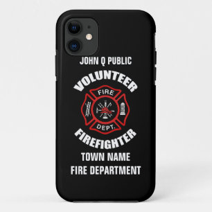 Sjabloon naam vrijwilliger brandweerman Case-Mate iPhone case