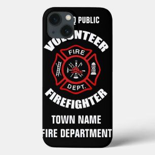 Sjabloon naam vrijwilliger brandweerman Case-Mate iPhone case