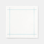 Sjabloon Napkin Servet (Voorkant)