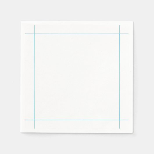 Sjabloon Napkin Servet (Voorkant)