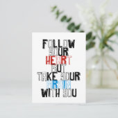 Sjabloon offertes briefkaart (Staand voorkant)