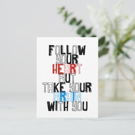 Sjabloon offertes briefkaart (Staand voorkant)