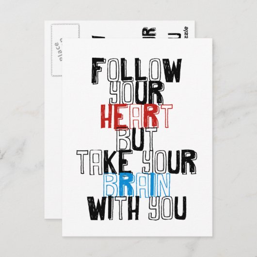 Sjabloon offertes briefkaart (Voorkant / Achterkant)