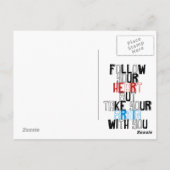 Sjabloon offertes briefkaart (Achterkant)