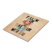 Sjabloon offertes tegeltje (Zijkant)
