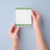 Sjabloon olijfbladeren brochure (Hand)