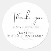 Sjabloon om Elegante Aangepaste Stickers Labels te (Voorkant)