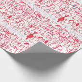 SJABLOON onderliggend patroon  Creëer Cadeaupapier (Hoek)