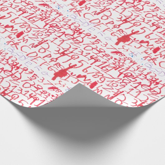 SJABLOON onderliggend patroon Creëer Cadeaupapier (Hoek)