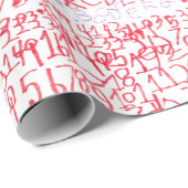 SJABLOON onderliggend patroon  Creëer Cadeaupapier (Rol Hoek)