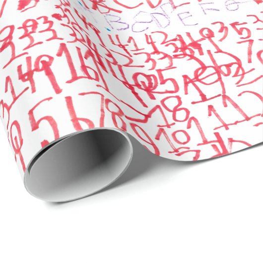 SJABLOON onderliggend patroon Creëer Cadeaupapier (Rol Hoek)