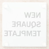 Sjabloon Onderzetter glas (Achterkant)