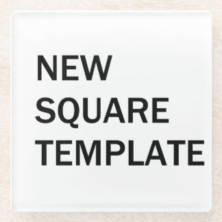 Sjabloon Onderzetter glas Glazen Onderzetter