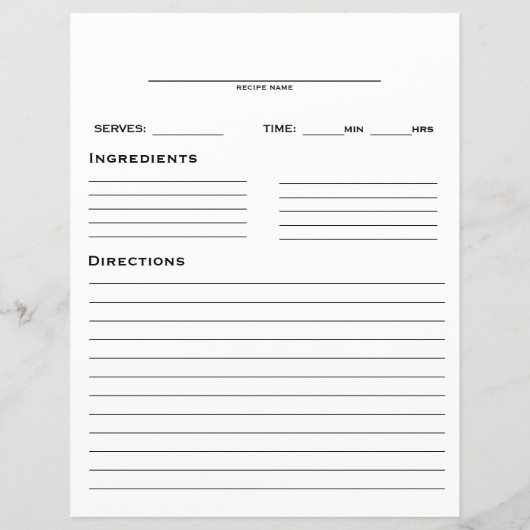 Sjabloon ontvangen (Achterkant)