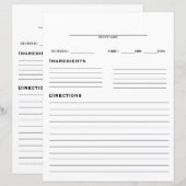 Sjabloon ontvangen (Voorkant / Achterkant)