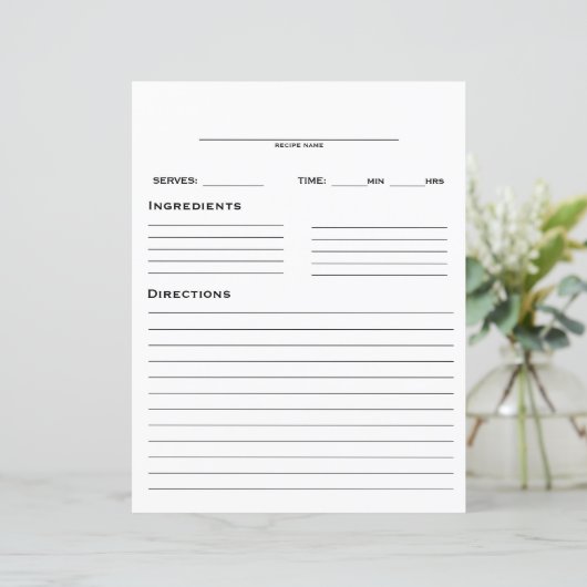 Sjabloon ontvangen (Staand voorkant)