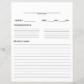 Sjabloon ontvangen (Voorkant)