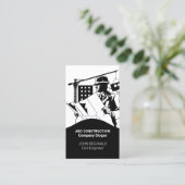 Sjabloon ontwerp Visitekaartje constructie (Staand voorkant)