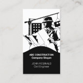 Sjabloon ontwerp Visitekaartje constructie (Voorkant)