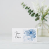 Sjabloon Ontwerpprofielkaart Visitekaartje (Staand voorkant)