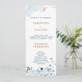 Sjabloon op basis van een aangepast Navy Blue- en  Kaart (Staand voorkant)