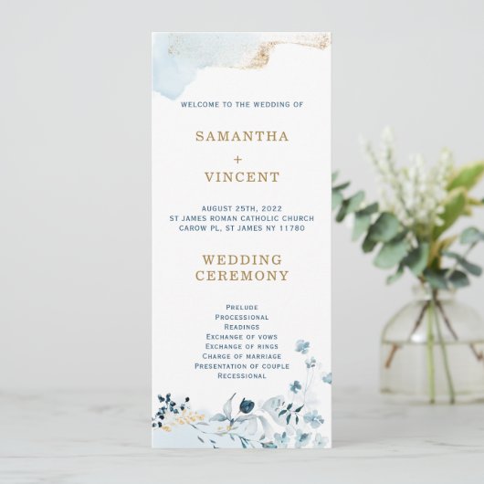 Sjabloon op basis van een aangepast Navy Blue- en  Kaart (Staand voorkant)