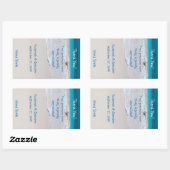 Sjabloon op het etiket van speciale weduwschappen (Vel)