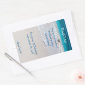 Sjabloon op het etiket van speciale weduwschappen (Envelop)