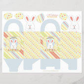 Sjabloon paasbunny Box Flyer (Voorkant)