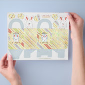 Sjabloon paasbunny Box Flyer (Hand)