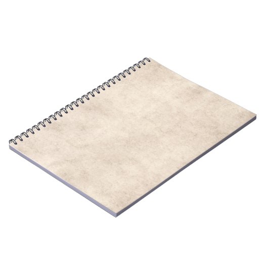 Sjabloon perkamentpapier blanco notitieboek (Linkerzijde)