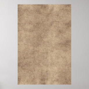 Sjabloon  perkamentpapier blanco poster