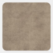 Sjabloon perkamentpapier blanco vierkante sticker (Voorkant)