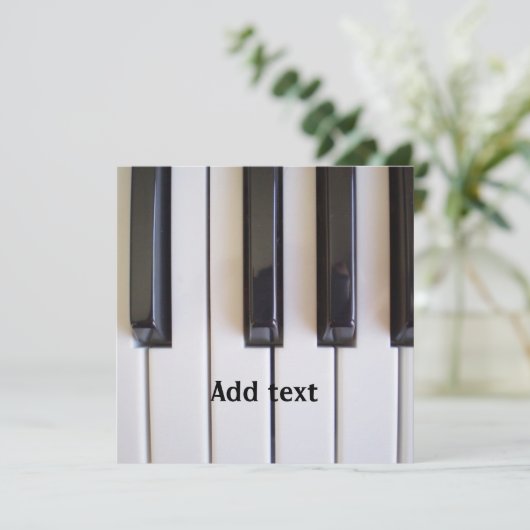 Sjabloon Pianosleutels (Staand voorkant)