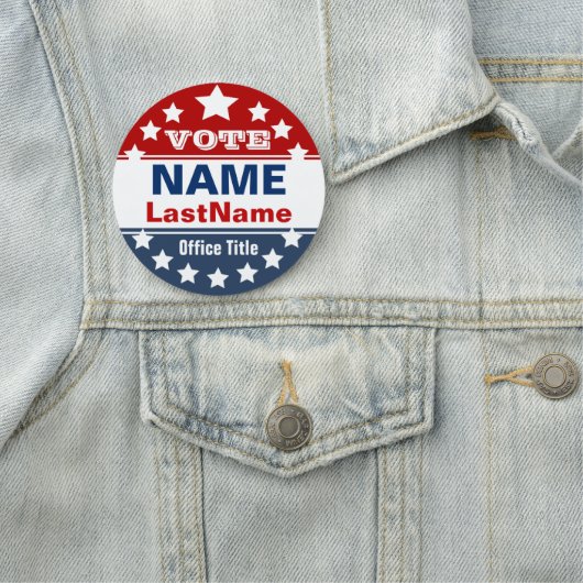 Sjabloon politieke campagne naamplaatje (In situ)