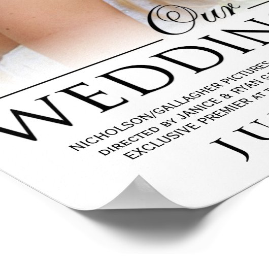 Sjabloon Poster aangepaste weddenschappen (Hoek)