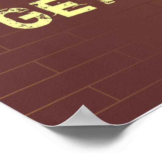 Sjabloon poster ondersteunt uw lokale bibliotheek (Hoek)