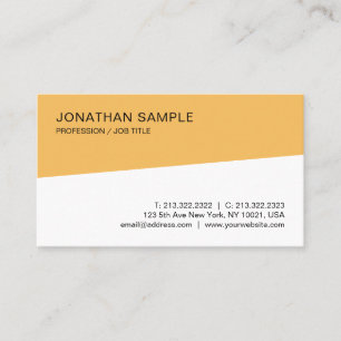 Sjabloon Professional Elegant Modern Minimalist Visitekaartje