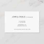 Sjabloon Professional Modern legant Trendy Simple Visitekaartje (Voorkant)
