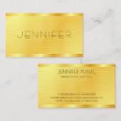 Sjabloon Professioneel modern elegant Visitekaartj Visitekaartje (Voorkant / Achterkant)