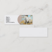 Sjabloon profielkaart - Unicorn Mini Visitekaartje (Voorkant / Achterkant)