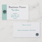 SJABLOON - Profielkaart Visitekaartje (Voorkant / Achterkant)