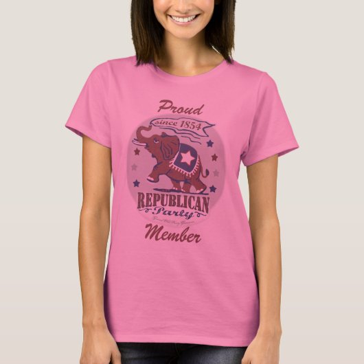 Sjabloon - Proud Republikein T-shirt (Voorkant)