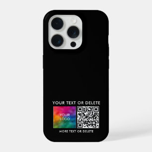 Sjabloon QR-code Upload uw bedrijfslogo naar iPhone 15 Pro Case