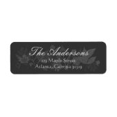 Sjabloon Retouradreslabel Etiket (Voorkant)