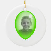 Sjabloon rode ballon keramisch ornament (Achterkant)