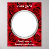 Sjabloon rode rozen posters - aanpasbaar (Voorkant)
