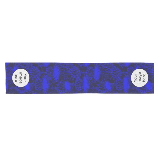 Sjabloon - Ronde Korte Tafelloper (Horizontaal)