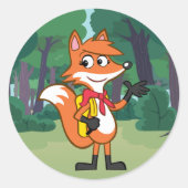 sjabloon ronde sticker (Voorkant)