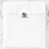 sjabloon ronde sticker (Tas)